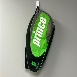 Prince Tour Team 3 Pack Tennis Racket Racquet Bag Green Black Thermal Padded